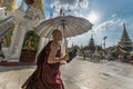 Myanmar monk