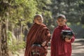 Myanmar monk Royalty Free Stock Photo