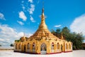Myanmar Pagoda in Kawthaung, Victoria Point Royalty Free Stock Photo