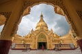 Myanmar pagoda Royalty Free Stock Photo