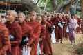 Myanmar - Pindaya cave festival Royalty Free Stock Photo