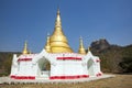 Myanmar - Popa mount Royalty Free Stock Photo