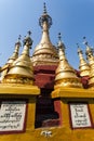 Myanmar - Popa mount Royalty Free Stock Photo