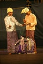 Myanmar puppet Royalty Free Stock Photo