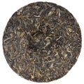 Myanmar raw puerh tea with stone impress