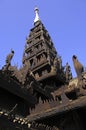 Myanmar, Salay: yosqson kyaung monastery