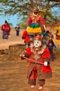 Myanmar string puppet for sale in Bagan Royalty Free Stock Photo