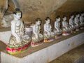 Myanmar temples and statutes Royalty Free Stock Photo