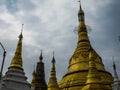 Myanmar temples in the summer