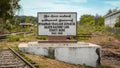 start point of Myanmar Thailand Japanese death railway line, April-2017