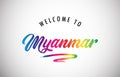 Welcome to Myanmar poster