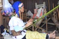 Myanmar woman padaung tribe Royalty Free Stock Photo