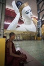 Myanmar - Yangon - the Chaukhtatgyi Buddha