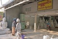 Myanmar Yangon handcraft sculpture Buddha