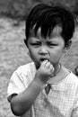 Myanmar young child portrait