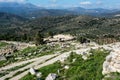 Mycenae, archaeological place in Greece Royalty Free Stock Photo