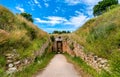 The Mycenae archaeological site in Greece Royalty Free Stock Photo