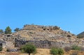 Mycenae, archaeological site, Greece Royalty Free Stock Photo