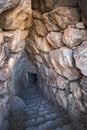 Mycenae - an archaeological site near Mykines in Argolis, Peloponnese, Greece Royalty Free Stock Photo