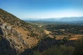 Mycenae - an archaeological site near Mykines Royalty Free Stock Photo