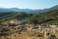 Mycenae - an archaeological site near Mykines in Argolis, Peloponnese, Greece Royalty Free Stock Photo