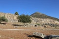 Mycenae - an archaeological site near Mykines in Argolis, Peloponnese, Greece Royalty Free Stock Photo