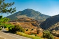 Mycenae, Greece. Archaeological site view Royalty Free Stock Photo