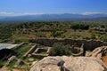 Mycenae, Ruins of Citadel Royalty Free Stock Photo