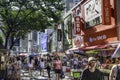 Myeongdong streets in Seoul