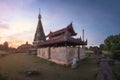 Myint Mo Taung Temple Complex in the Evening, Inwa, Myanmar