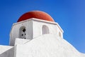Mykonos Church Dome Royalty Free Stock Photo