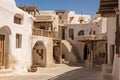 Mykonos, Greece. Panorama of the narrow streets of Mykonos town Royalty Free Stock Photo