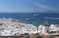 Mykonos island in Greece Royalty Free Stock Photo