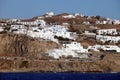 Mykonos seaside and traditional Greek bulidings Royalty Free Stock Photo