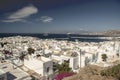 Mykonos Town and Harbour Greece Royalty Free Stock Photo