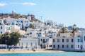 Mykonos town view Royalty Free Stock Photo