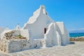 Mykonos white church