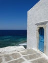 Mykonos white house Royalty Free Stock Photo