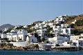Mykonos, white houses, tourism and Greek island