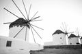 Mykonos windmill Royalty Free Stock Photo