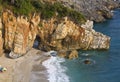 Mylopotamos beach at Pelion in Greece Royalty Free Stock Photo