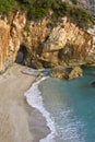 Mylopotamos beach at Pelion in Greece Royalty Free Stock Photo