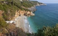 Mylopotamos beach at Pelion in Greece Royalty Free Stock Photo