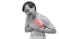 Myocadial infarction Royalty Free Stock Photo