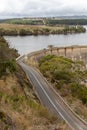 The myponga dam on the fleurieu peninsula south australia on may 3rd 2021 Royalty Free Stock Photo