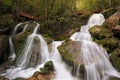 Myra Falls in the municipality of Muggendorf. Lower Austria. Royalty Free Stock Photo