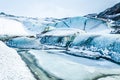 Myrdalsjokull Glacier Iceland Royalty Free Stock Photo