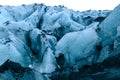 Myrdalsjokull Glacier Iceland Royalty Free Stock Photo