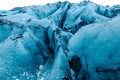 Myrdalsjokull Glacier Iceland Royalty Free Stock Photo