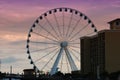 Myrtle Beach Skywheel in South Carolina. Royalty Free Stock Photo